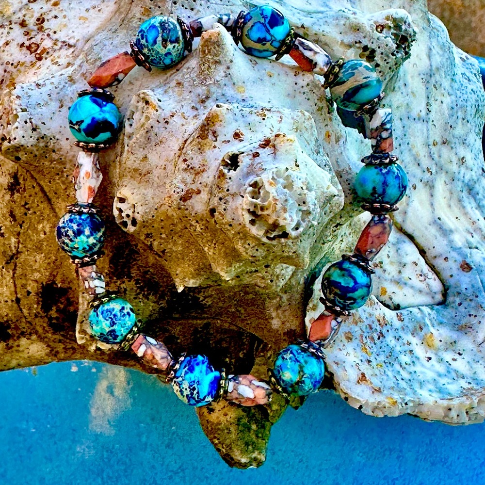 Handmade Antique looking Bracelet.